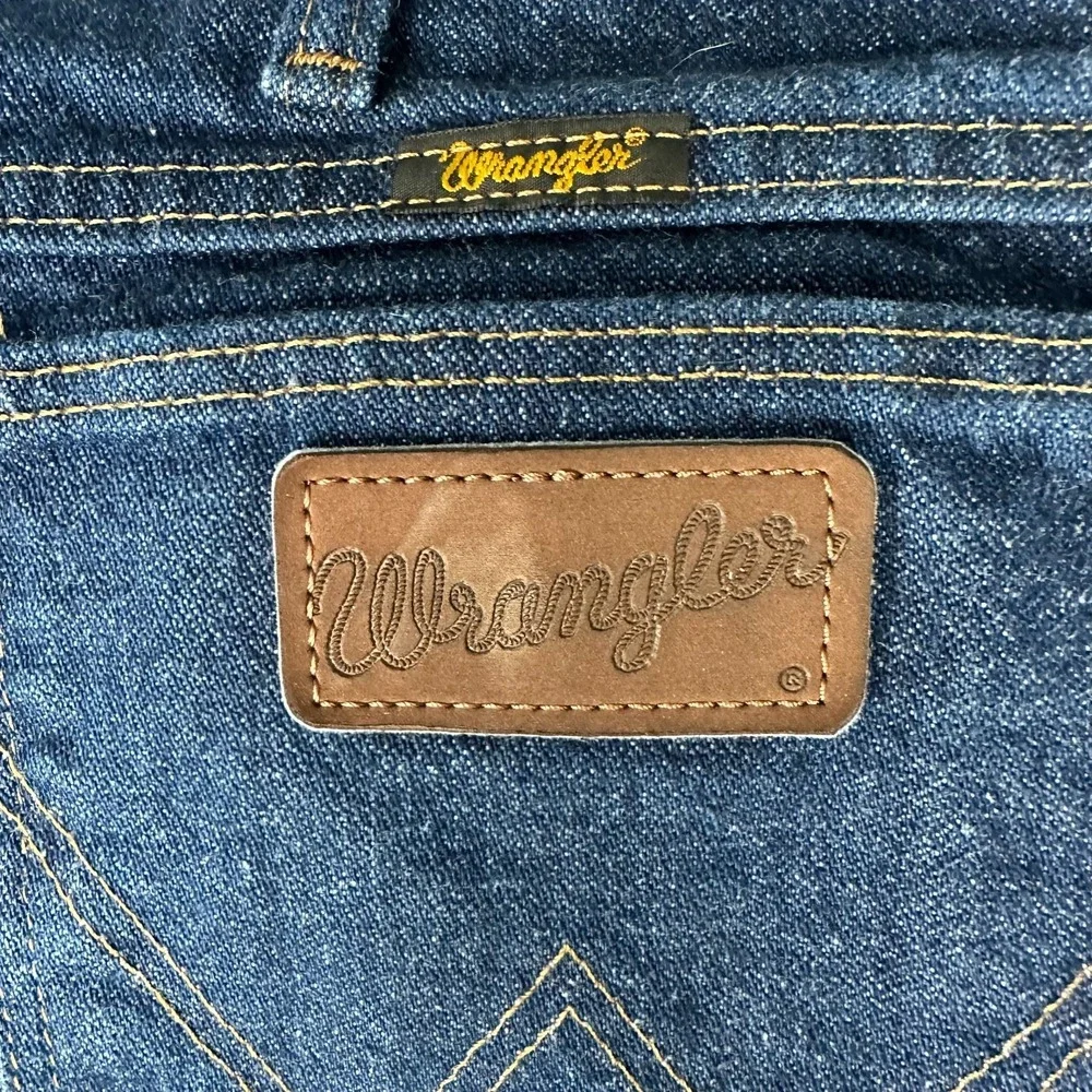 Wrangler 47MWZ‎ Regular Fit Jeans Mens 36x30 Blue Denim Cowboy cut Western Work
